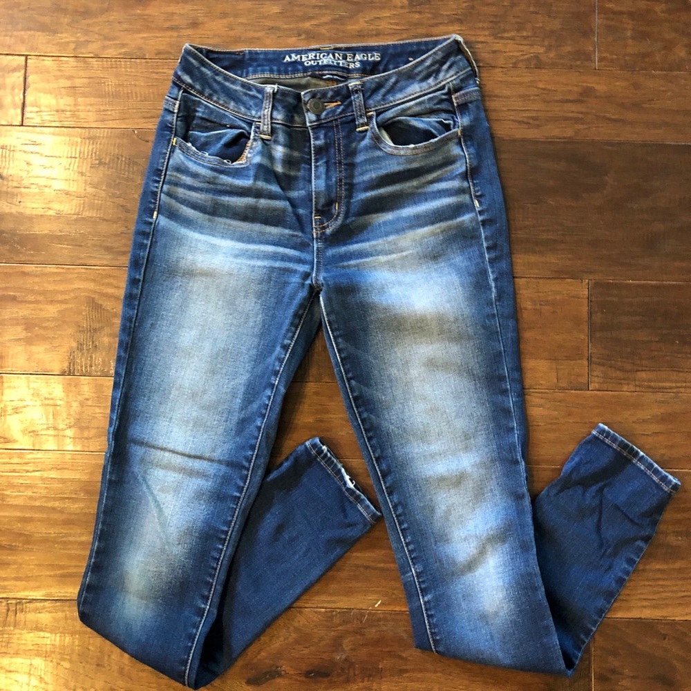 American Eagle super-stretch jeans